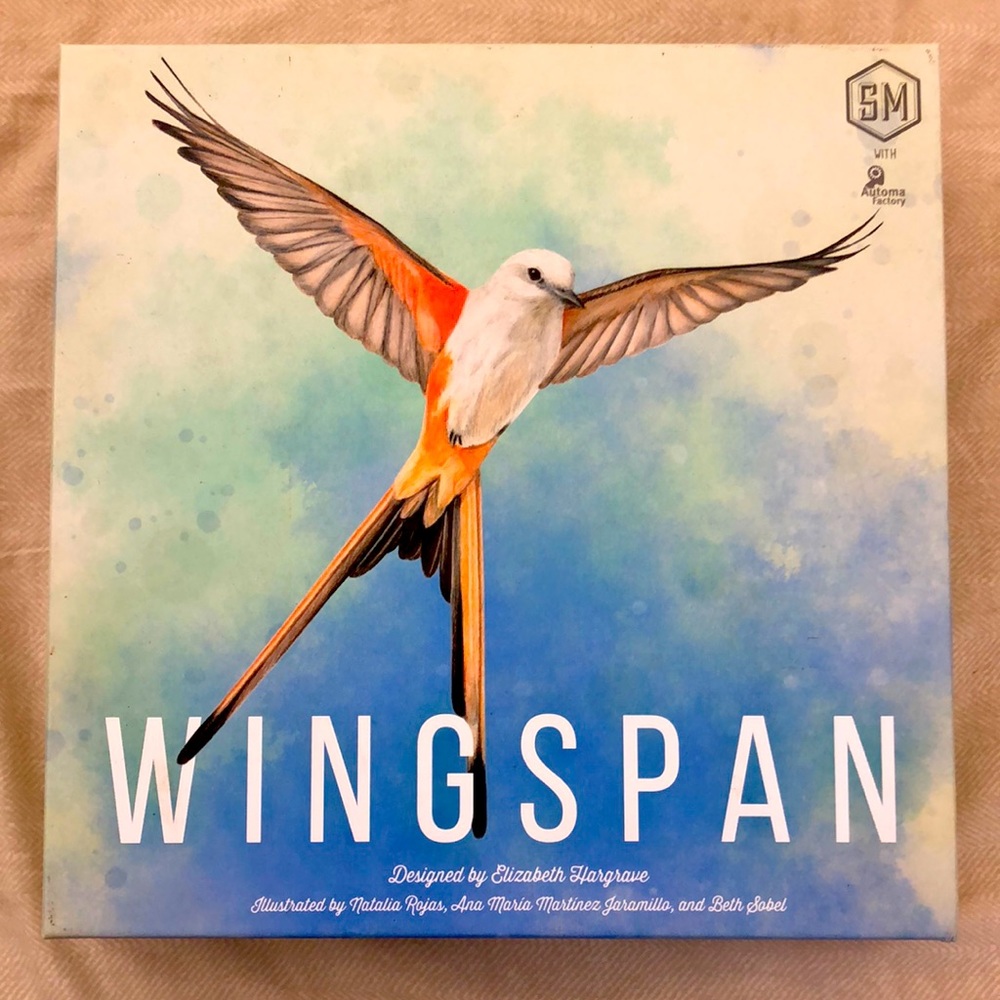 Wingspan board game, excellent condition.